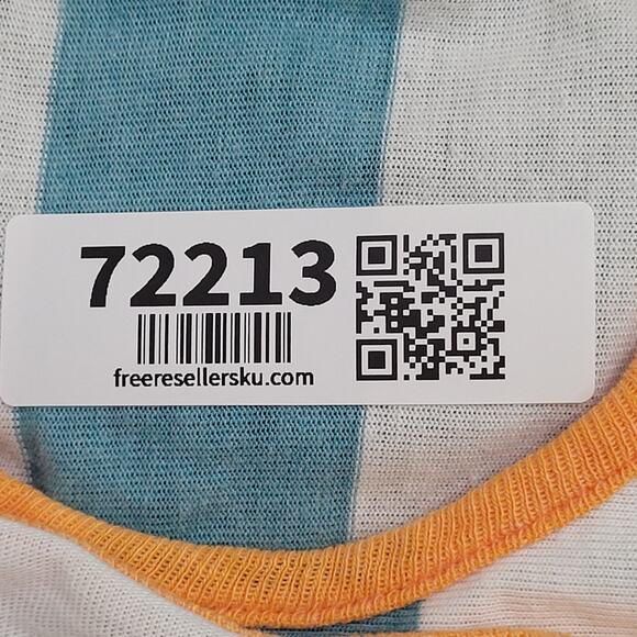 Hobie White and Blue Tank Top with Vibrant Design - Picture 6 of 16